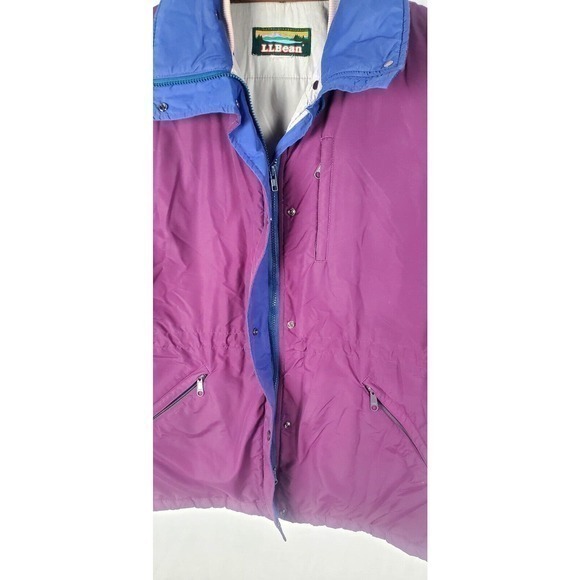 Vintage LL BEAN‎ Purple Insulated Waterproof  PENOBSCOT Parka XL 70s-90s Amazing - Picture 6 of 9